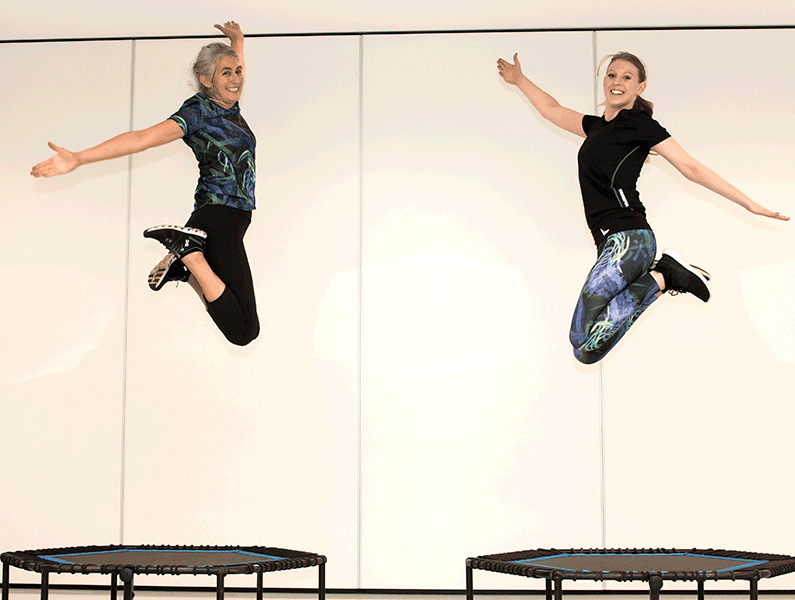 Jumping Fitness, Fitness Jumping, Sport, Fitness, Sportler