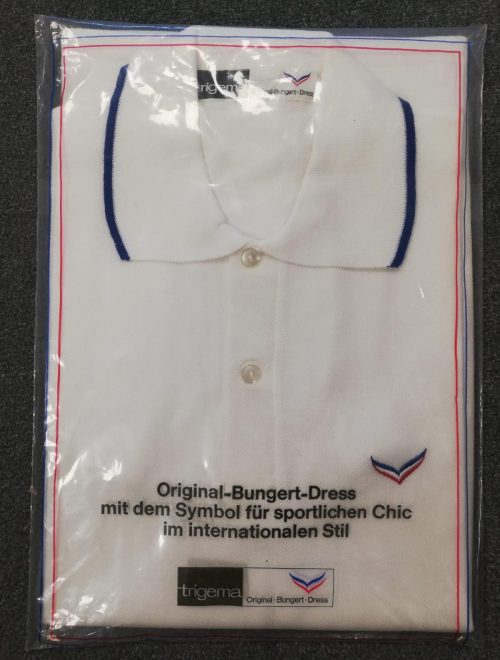 TRIGEMA verpflichtete den damaligen deutschen Tennisspieler Wilhelm Bungert für die erste Tennis-Kollektion 1967.